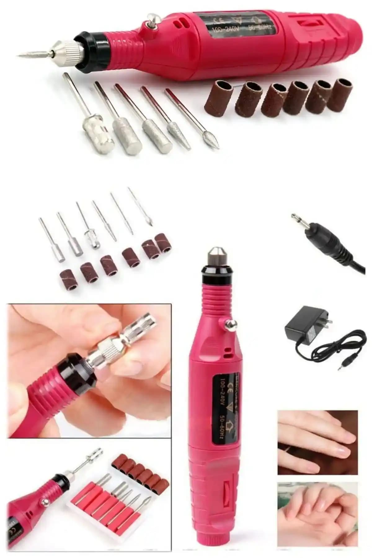 Nail Master Elektrikli Tırnak Törpü Seti: Çok Fonksiyonlu ve Kullanımı Kolay Tırnak Bakım Cihazı