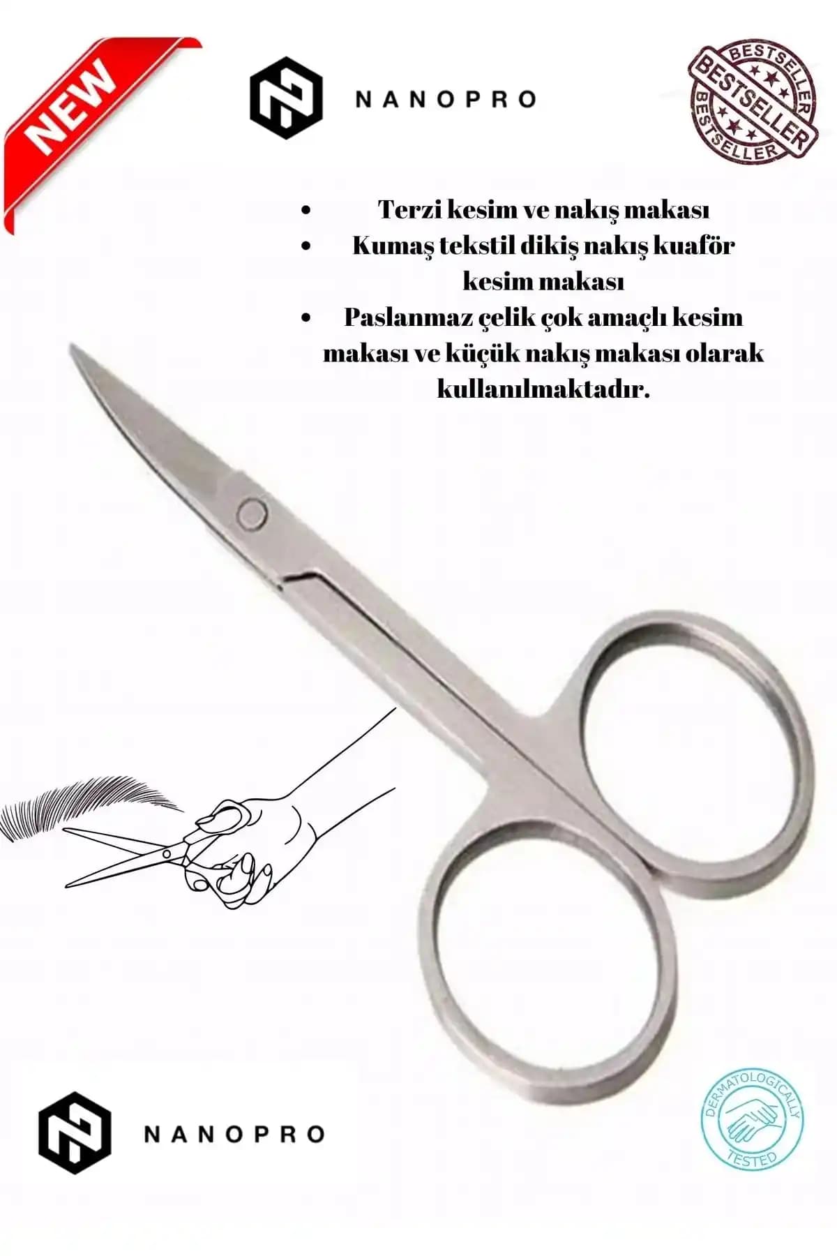 Nanopro Xseries Çok Amaçlı Kuaför ve Bakım Makası Profesyonel Kullanım İçin