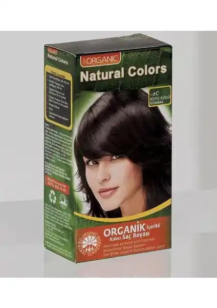 Natural Colors 6c Koyu Küllü Kumral Organik Saç Boyası: Sağlıklı ve Parlak Saçlar İçin Güvenilir Seçenek