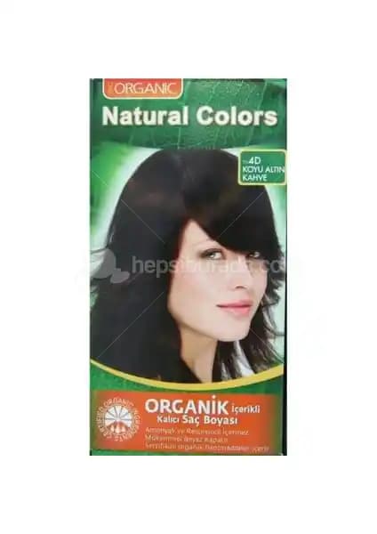 Natural Colors Koyu Altın Kahve Saç Boyası: Organik ve Kalıcı Renkler İçin Güvenli Tercih