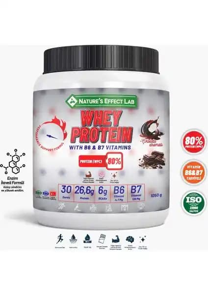 Nature's Effect Lab Whey Protein ile Kas Gelişimini Destekleyen Sağlıklı Protein Tozu