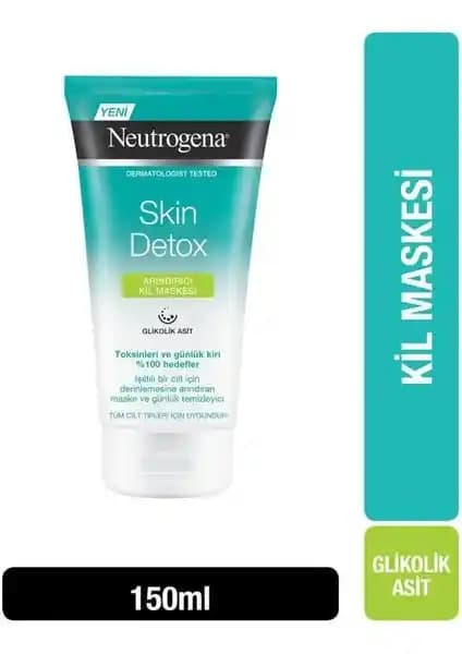 Neutrogena Skin Detox Arındırıcı Kil Maskesi ile Cilt Temizliği ve Sağlığı