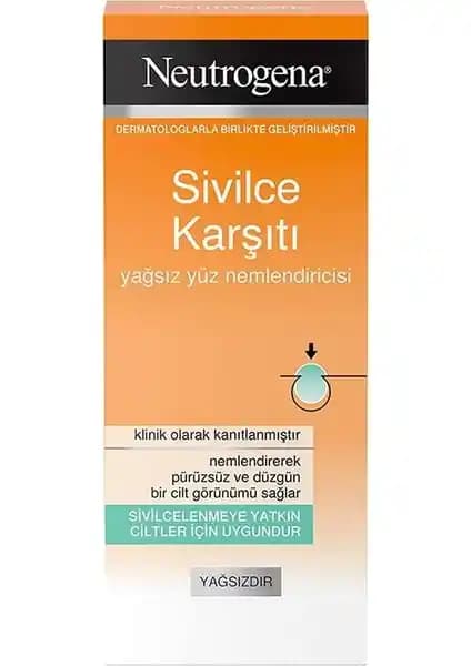 Neutrogena Yağsız Yüz Nemlendirici Aloe Vera ve Papatya Özlü Kuru Ciltler İçin Günlük Bakım