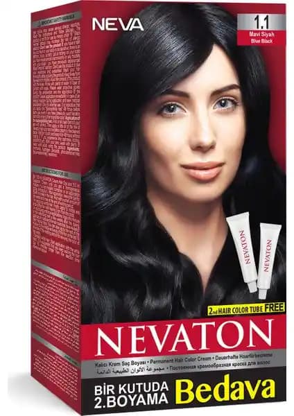 Nevaton Set Boya 1.1 Kalıcılığı ve Doğallığıyla Öne Çıkan Saç Boyası Ürünü