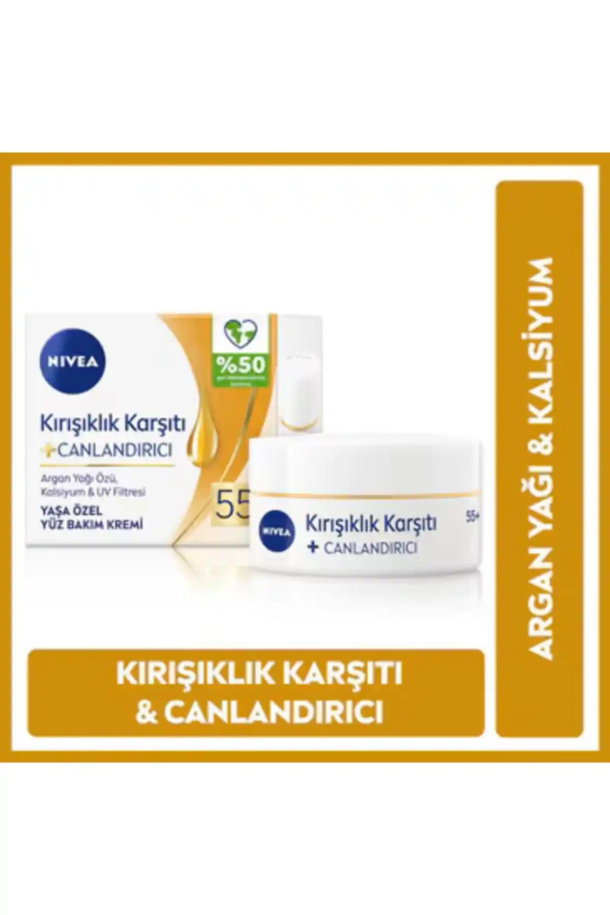 NIVEA 55+ Yaşlar İçin Kırışıklık Karşıtı ve Yenileyici Krem Özellikleri ve Kullanım Rehberi