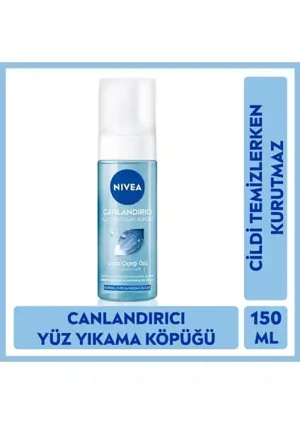 Nivea Canlandırıcı Yüz Yıkama Köpüğü: Hassas ve Normal Ciltler İçin Derinlemesine Temizlik