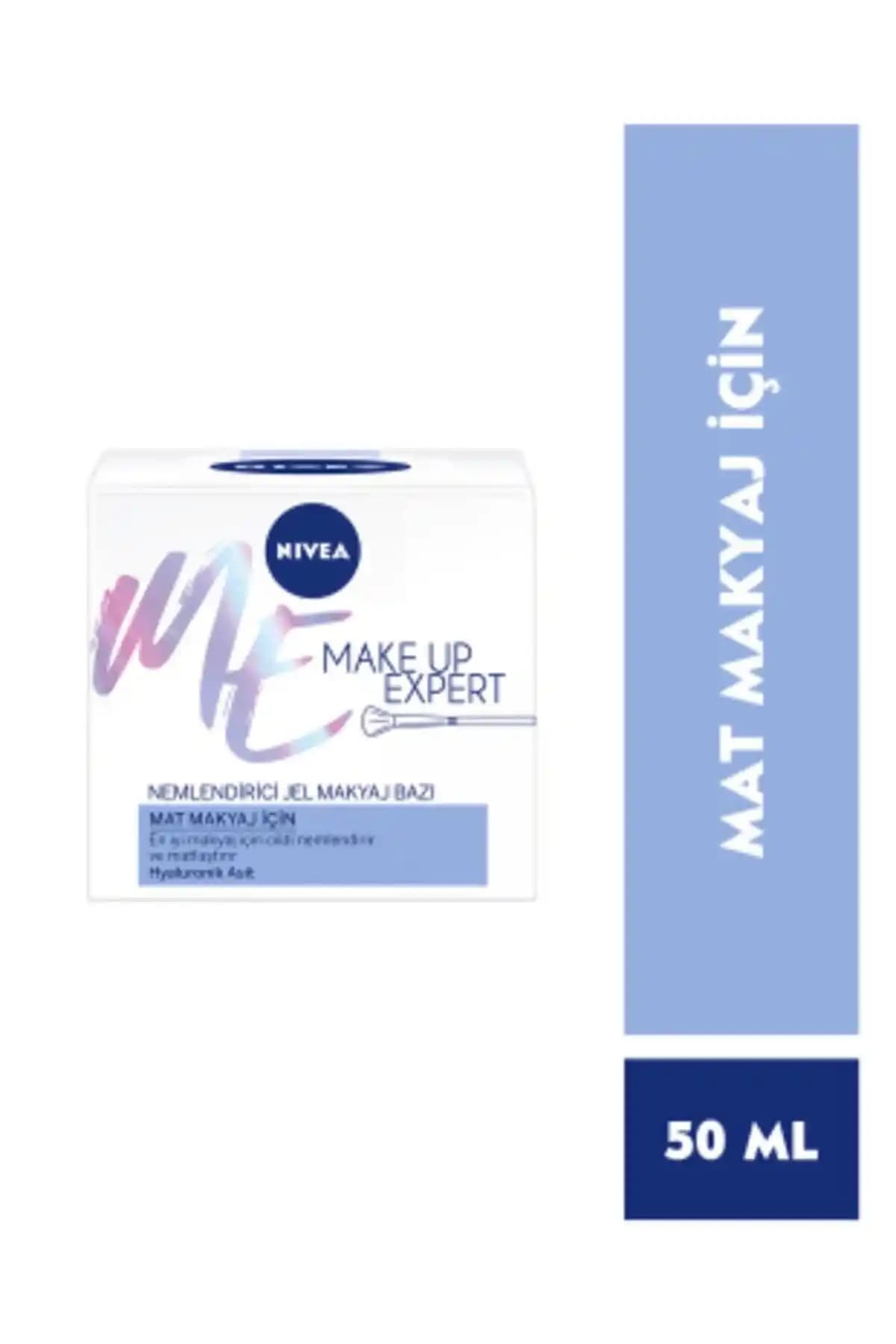 NIVEA Make Up Expert Nemlendirici Jel Makyaj Bazı: Uzun Süreli Mat ve Pürüzsüz Görünüm İçin