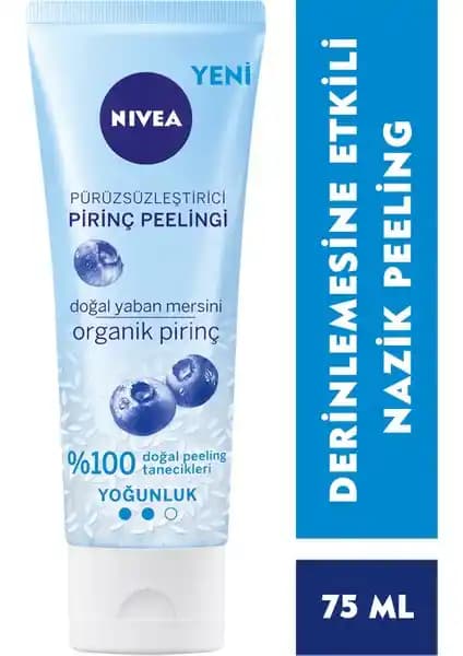 Nivea Organik Pirinç Yüz Temizleme Peelingi Doğal ve Etkili Cilt Bakımı İçin Uygun