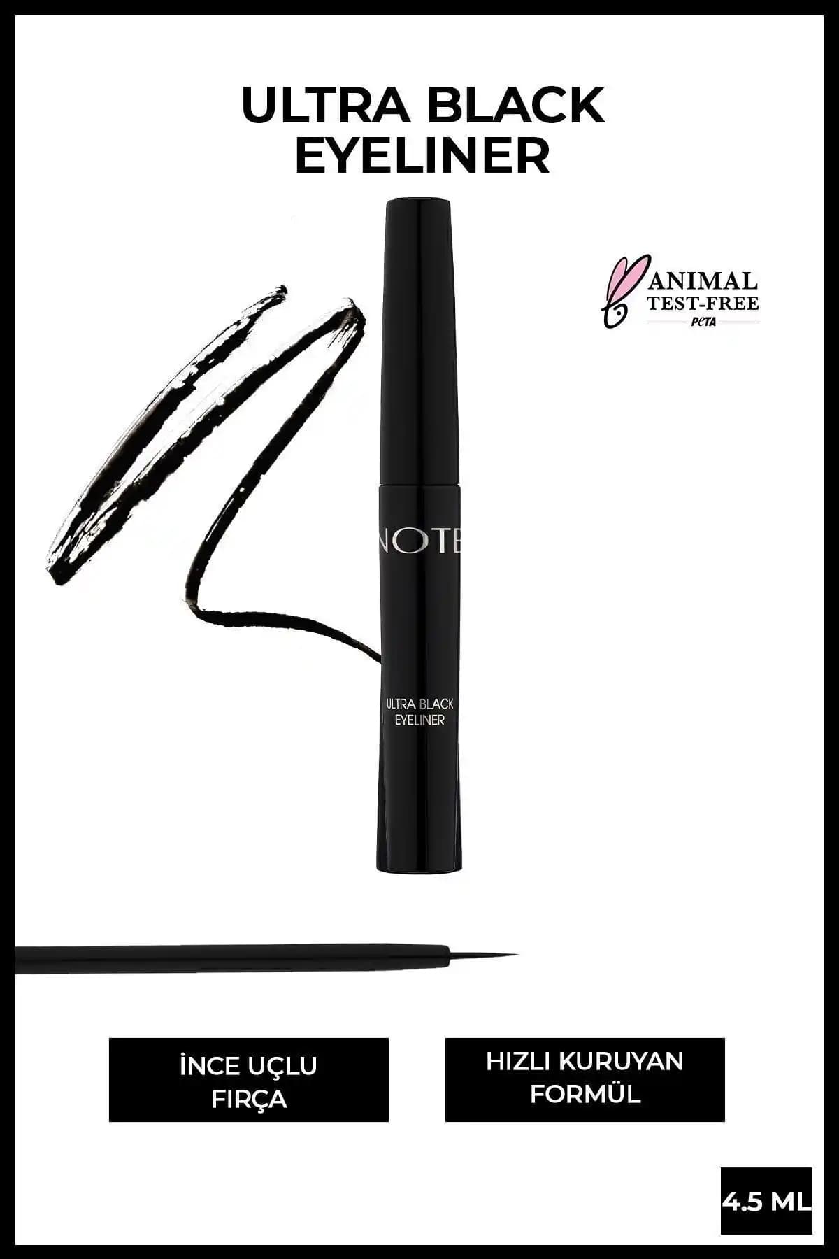 Note Cosmetics Ultra Black Eyeliner: İnce Detaylar ve Derin Siyah Renk ile Makyaj Deneyimi