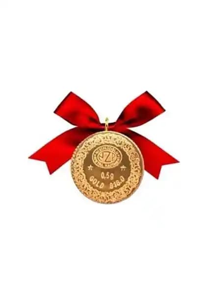 NZP Gold Yarım Gram 22 Ayar Kulplu Altın - Yüksek Safiyetli ve Şık Yatırım Seçeneği