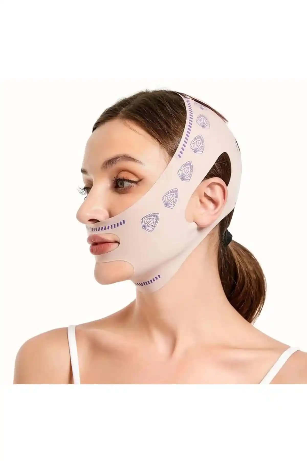 Obenim Store Anında Yüz Germe ve Kontur Maskesi ile Cilt Sıkılaştırma ve Şekillendirme