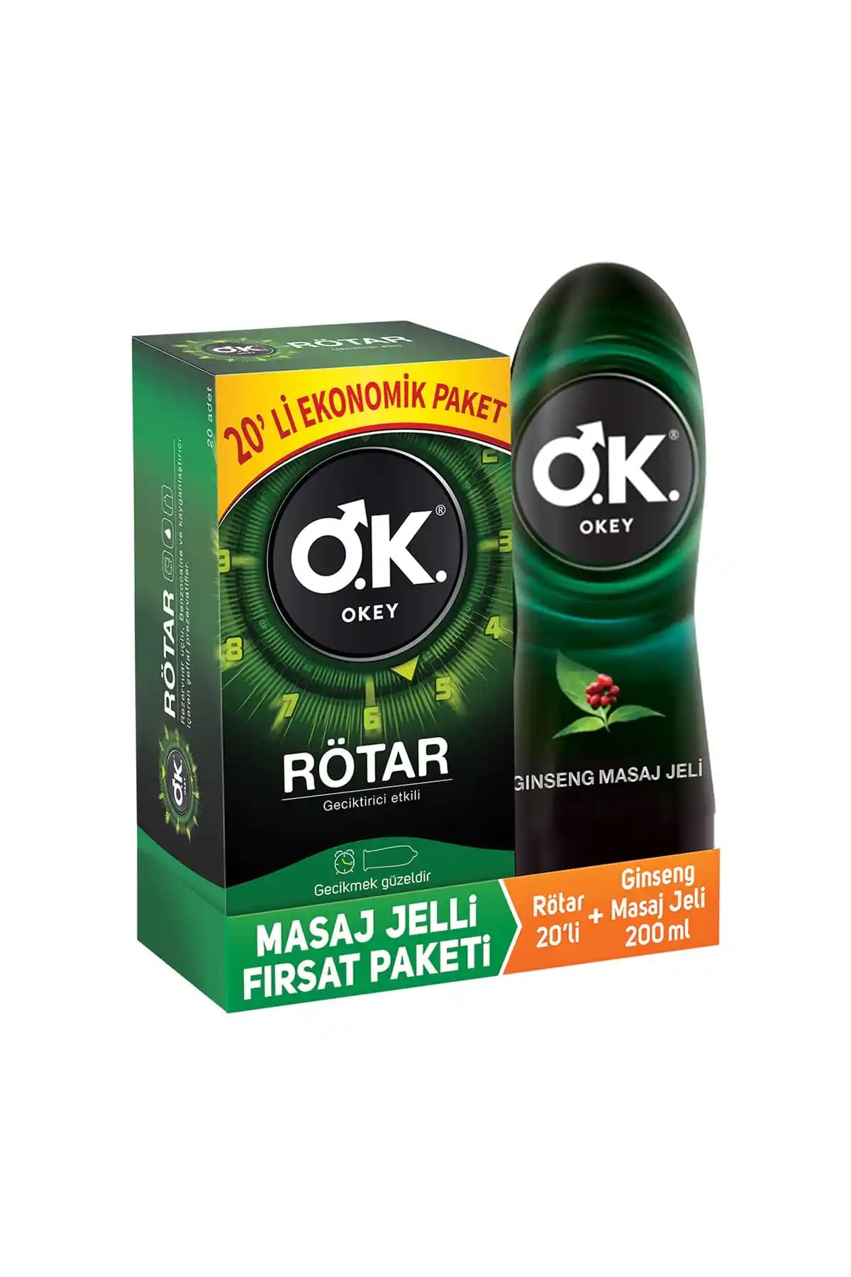 Okey Rötar Geciktirici Prezervatif ve Ginseng Masaj Jeli İncelemesi