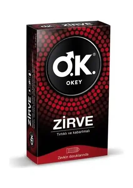Okey Zirve Prezervatif 10'lu: Güvenli ve Konforlu Cinsel Sağlık Ürünü