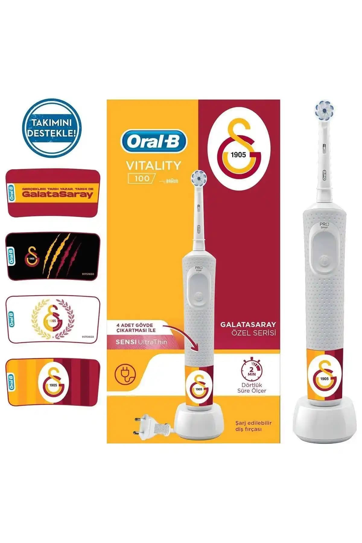 Oral-B D100 Vitality Şarj Edilebilir Diş Fırçası: Klinik Temizlik ve Kullanım Kolaylığı