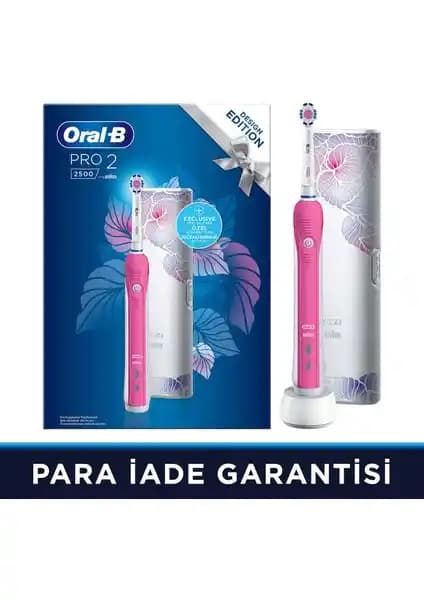Oral-B Pro 2500 Şarj Edilebilir Diş Fırçası: Gelişmiş Temizlik ve Uzun Pil Ömrü