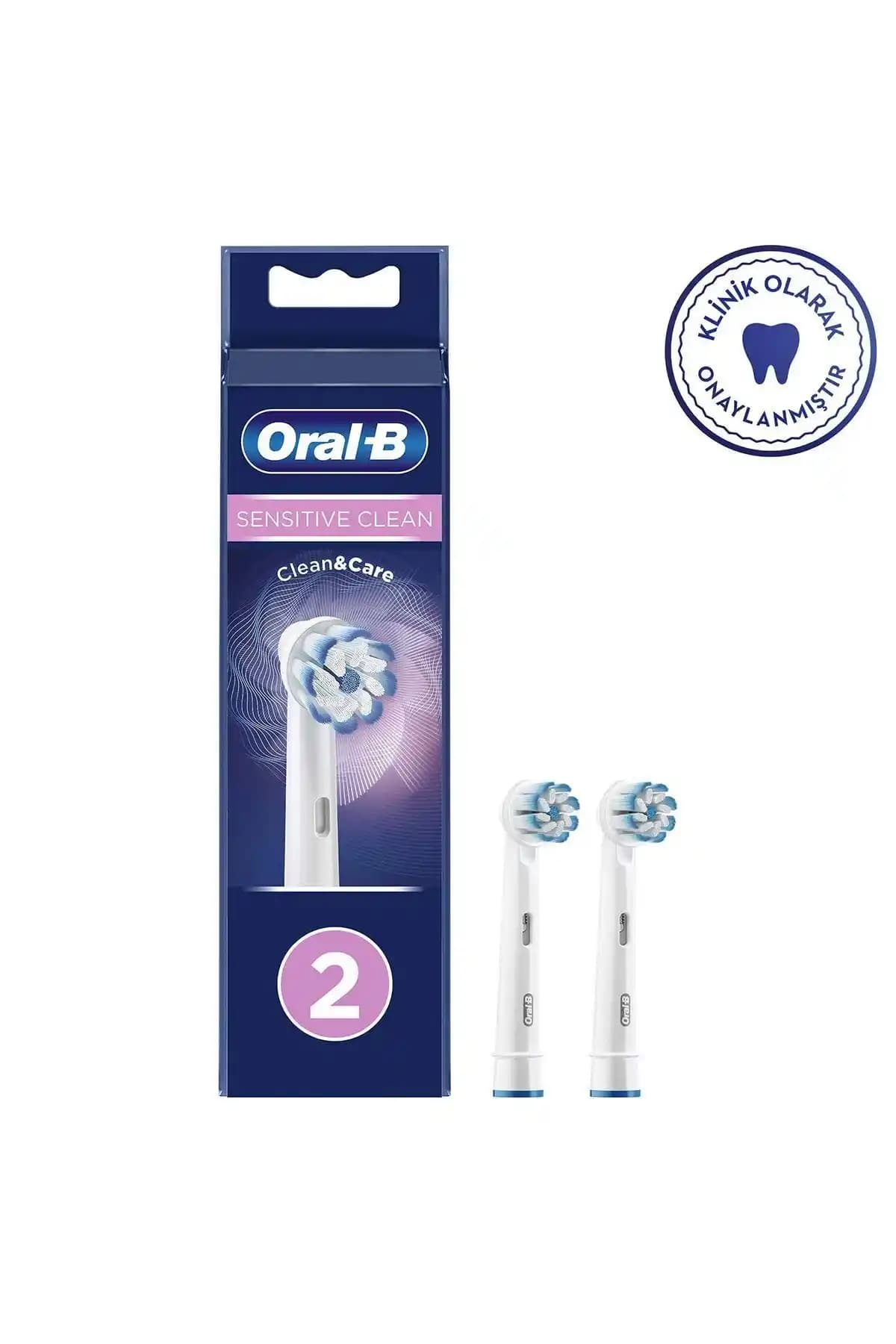 Oral-B Yedek Başlık Sensitive Hassas Dişler İçin Güçlü ve Nazik Temizlik Çözümü