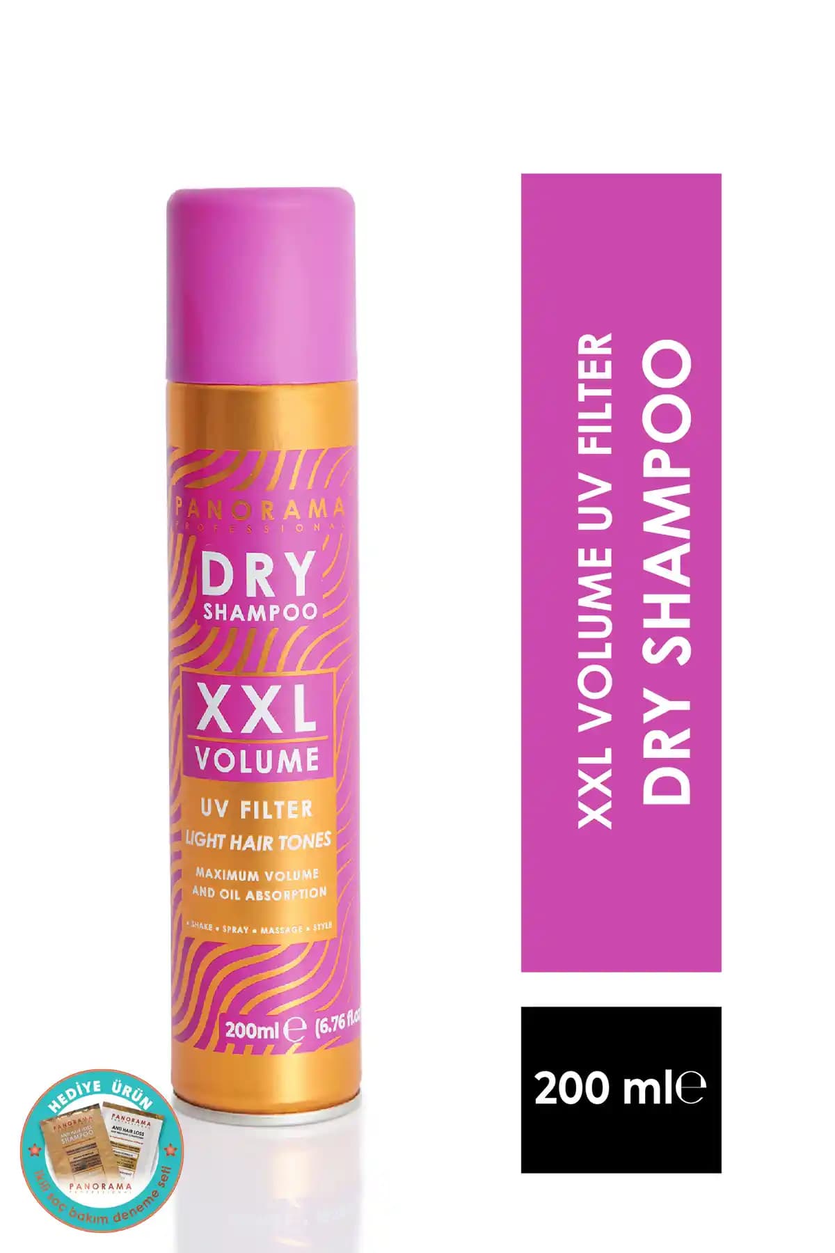 PANORAMA PROFESSIONAL Kuru Şampuan XXL Volume UV Filtre Saçlar İçin Yenilikçi Bakım Çözümü