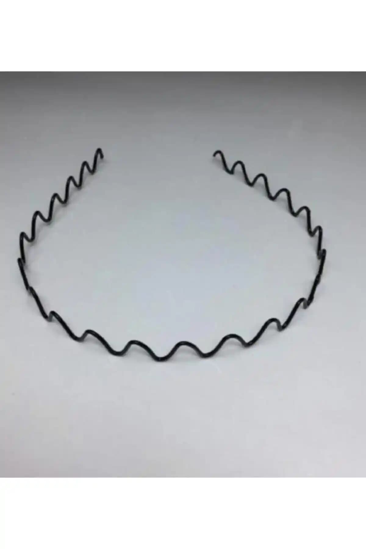 Particim Süs Evi Zikzak Metal Taç Spor ve Günlük Kullanım İçin Modern Tasarım