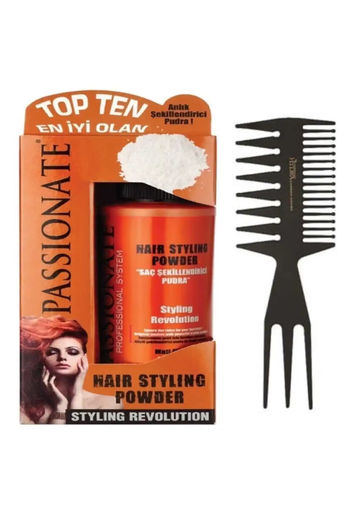 Passionate Saç Şekillendirici Pudra Güçlü Toz ile Doğal ve Kalıcı Saç Şekli Yaratma
