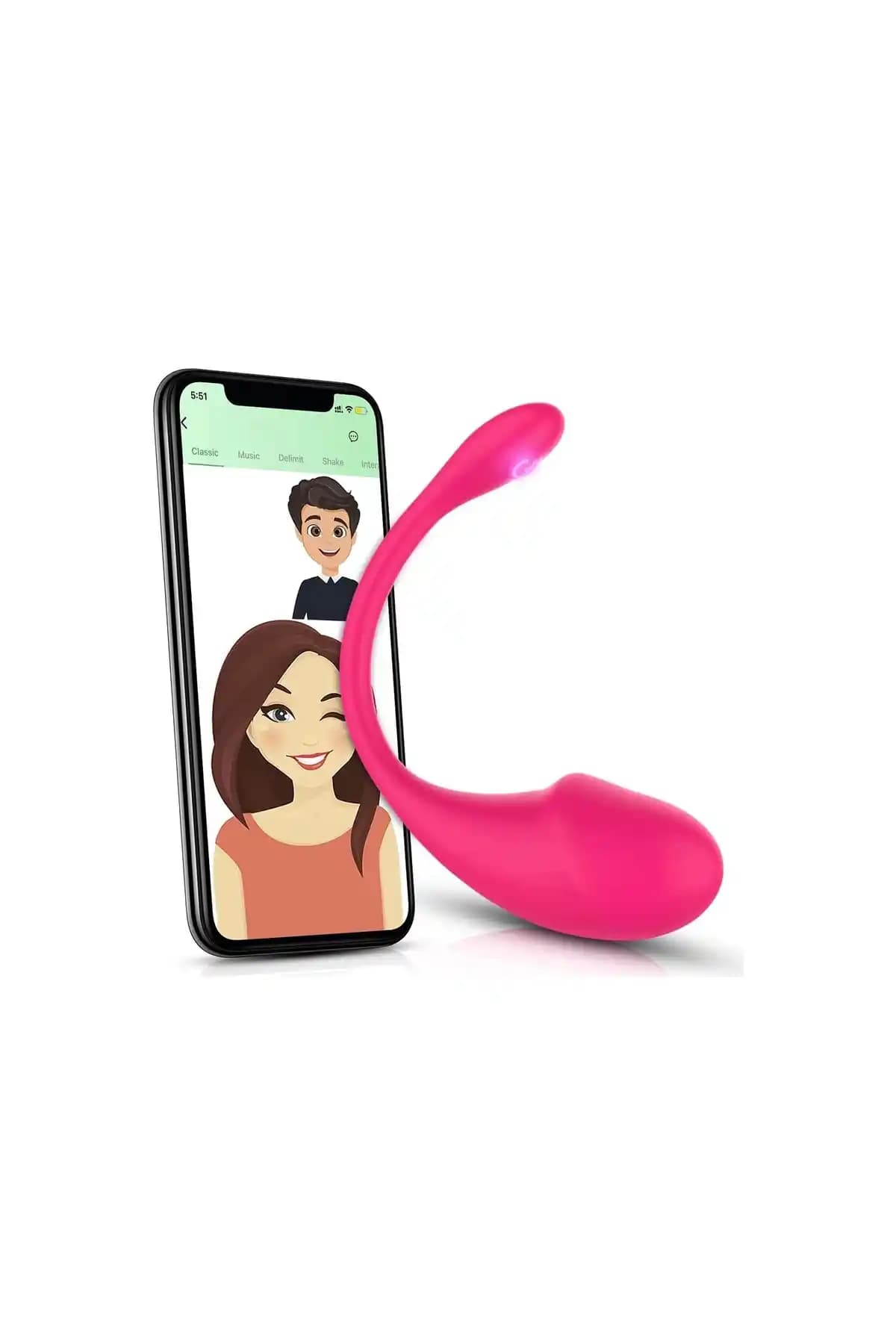 Pembe Tilki Telefon Kontrollü Yumurta Vibratör: Estetik ve Teknolojik Özelliklerle Yenilikçi Deneyim