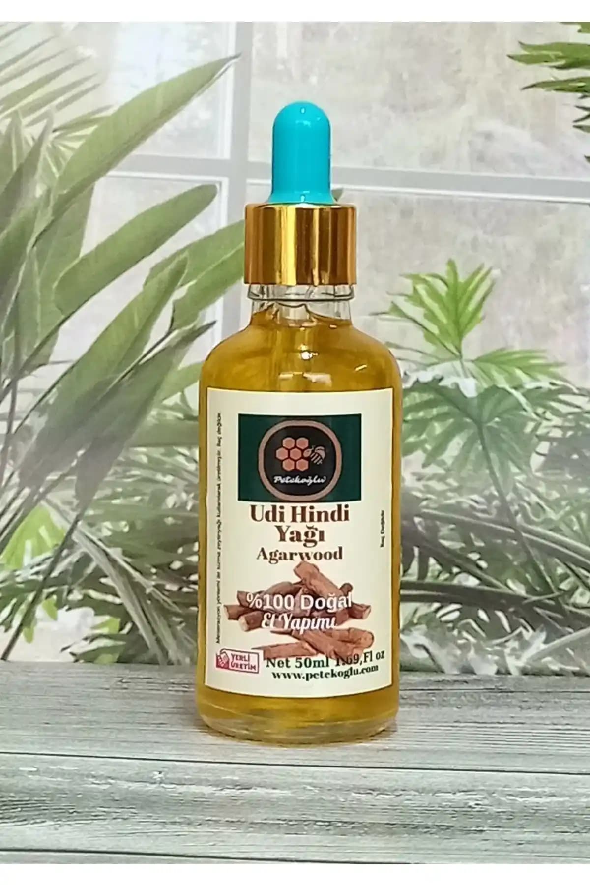 Petekoğlu Udi Hindi Yağı 50ml El Yapımı Doğal Bitkisel Yağ Doğal Şifa Kaynağı