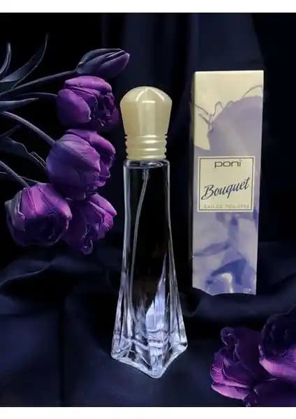 Poni BOUQUET EDT Kadınlar İçin Hafif ve Enerjik Parfüm, Günlük Kullanım İçin Uygun