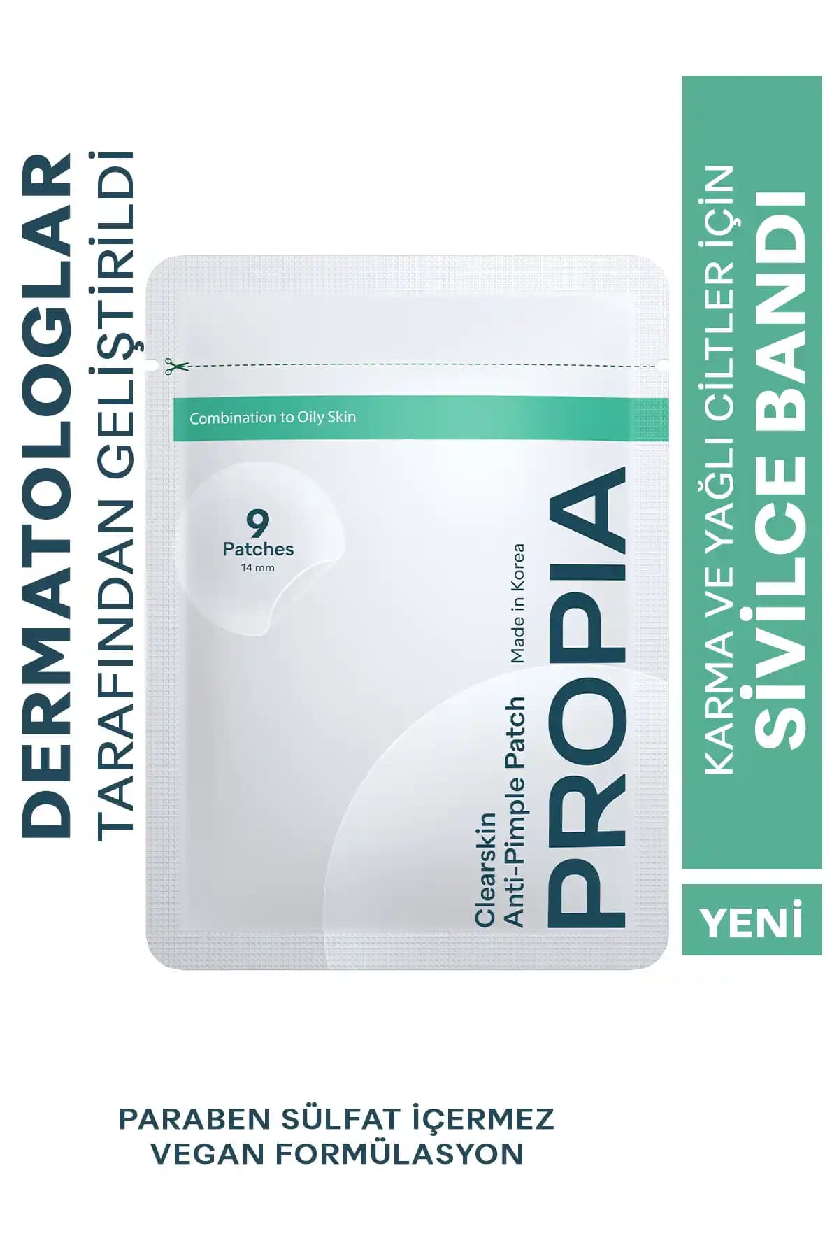 Propia Clearskin Anti-pimple/Acne Patch: Güçlü ve Güvenilir Sivilce Çözüm Ürünü