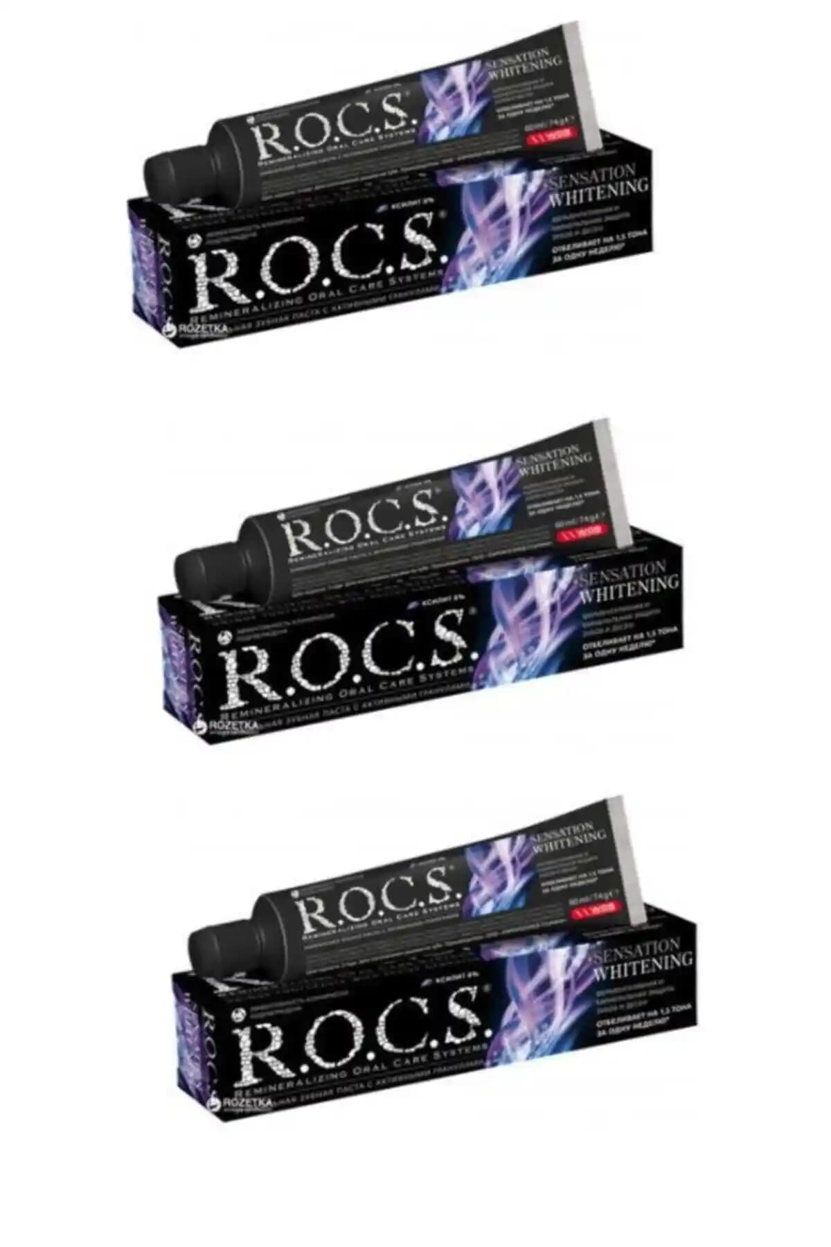 R.O.C.S. Rocs Sensation Whitening Beyazlatıcı Parlatıcı Diş Macunu İncelemesi ve Kullanım İpuçları