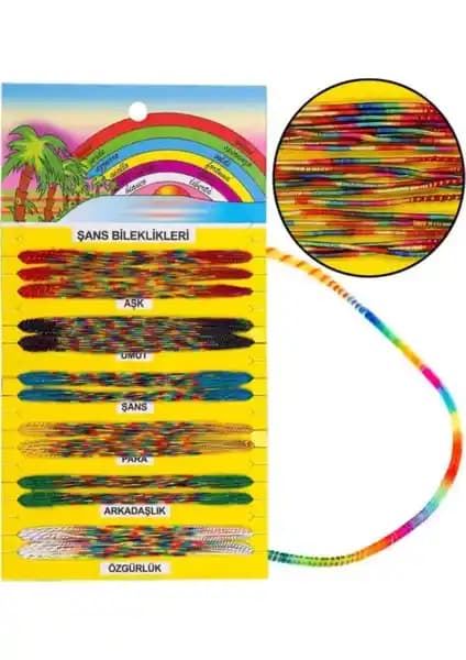 Renkli Makrome Bileklik Seti: Anlamlı ve Çok Renkli Takı Koleksiyonu