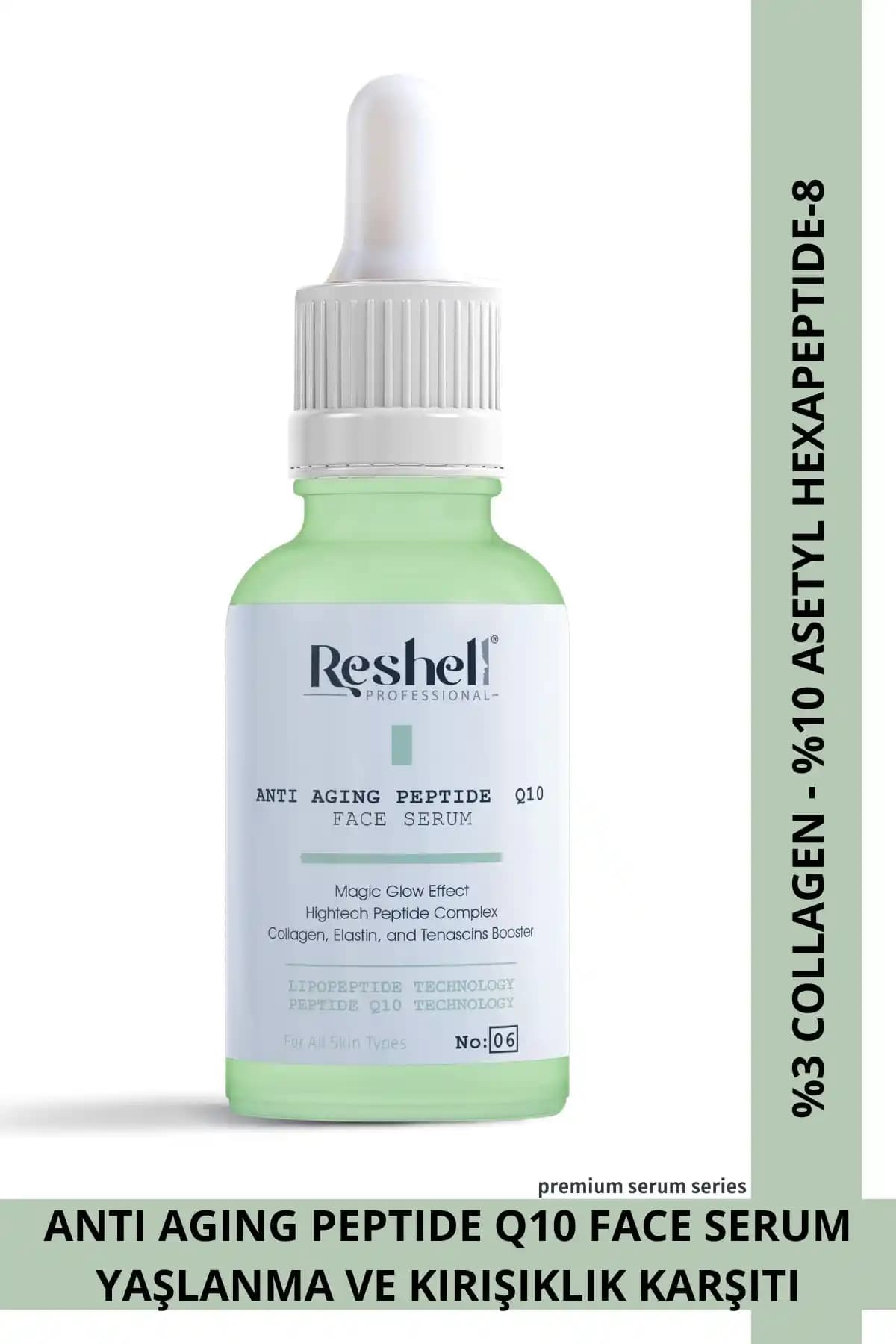 Reshell Kolajen Peptit İçerikli Yaşlanma ve Kırışıklık Karşıtı Cilt Serumu Özellikleri ve Kullanım Rehberi