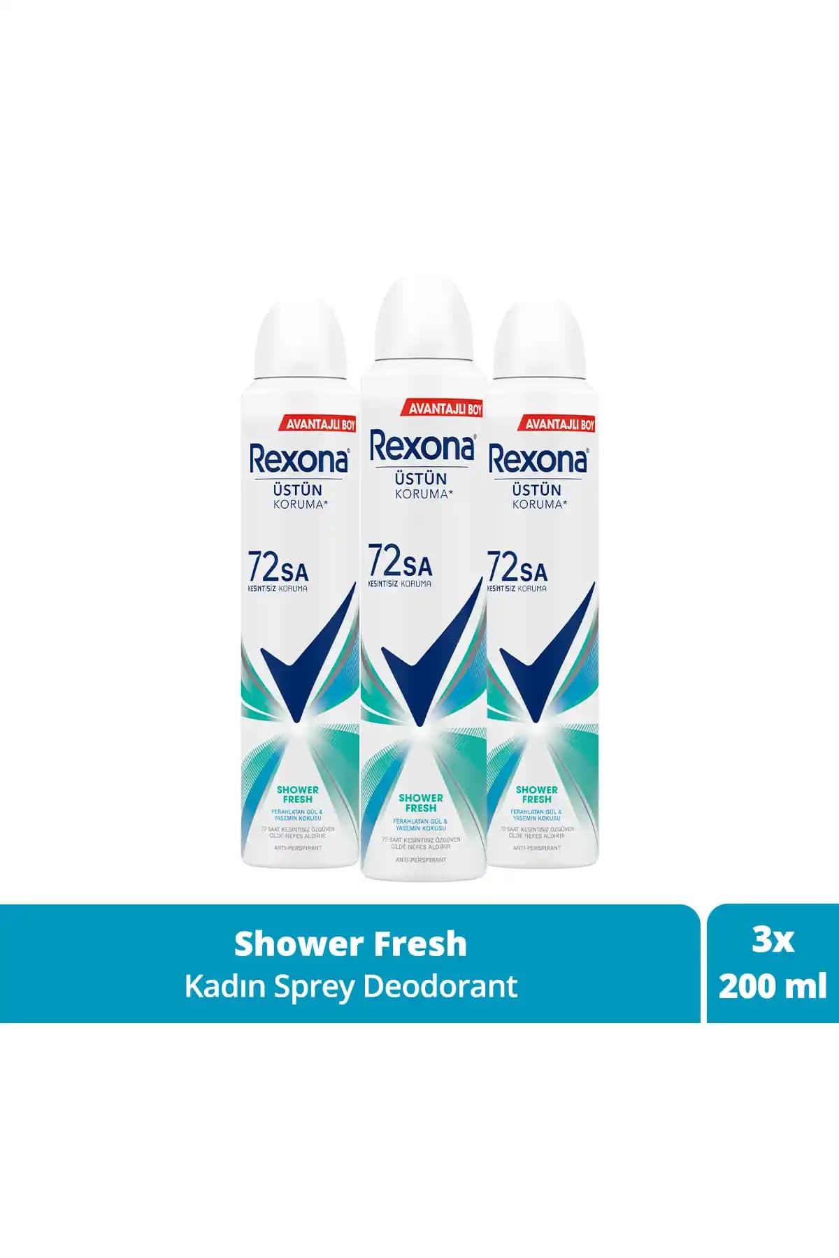 Rexona Kadın Shower Fresh Sprey Deodorantı: Etkili ve Ferahlatıcı Koruma Çözümü
