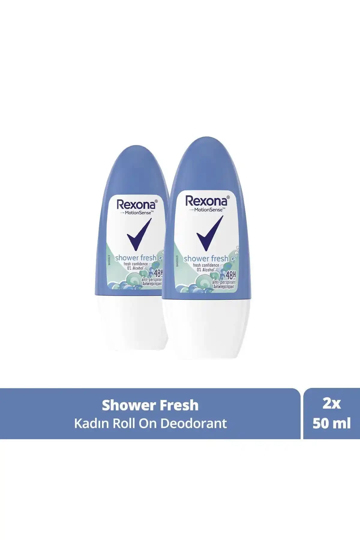 Rexona Üstün Koruma Kadın Roll On Deodorantı Günlük Kullanım İçin Etkili ve Ferahlatıcı Çözüm