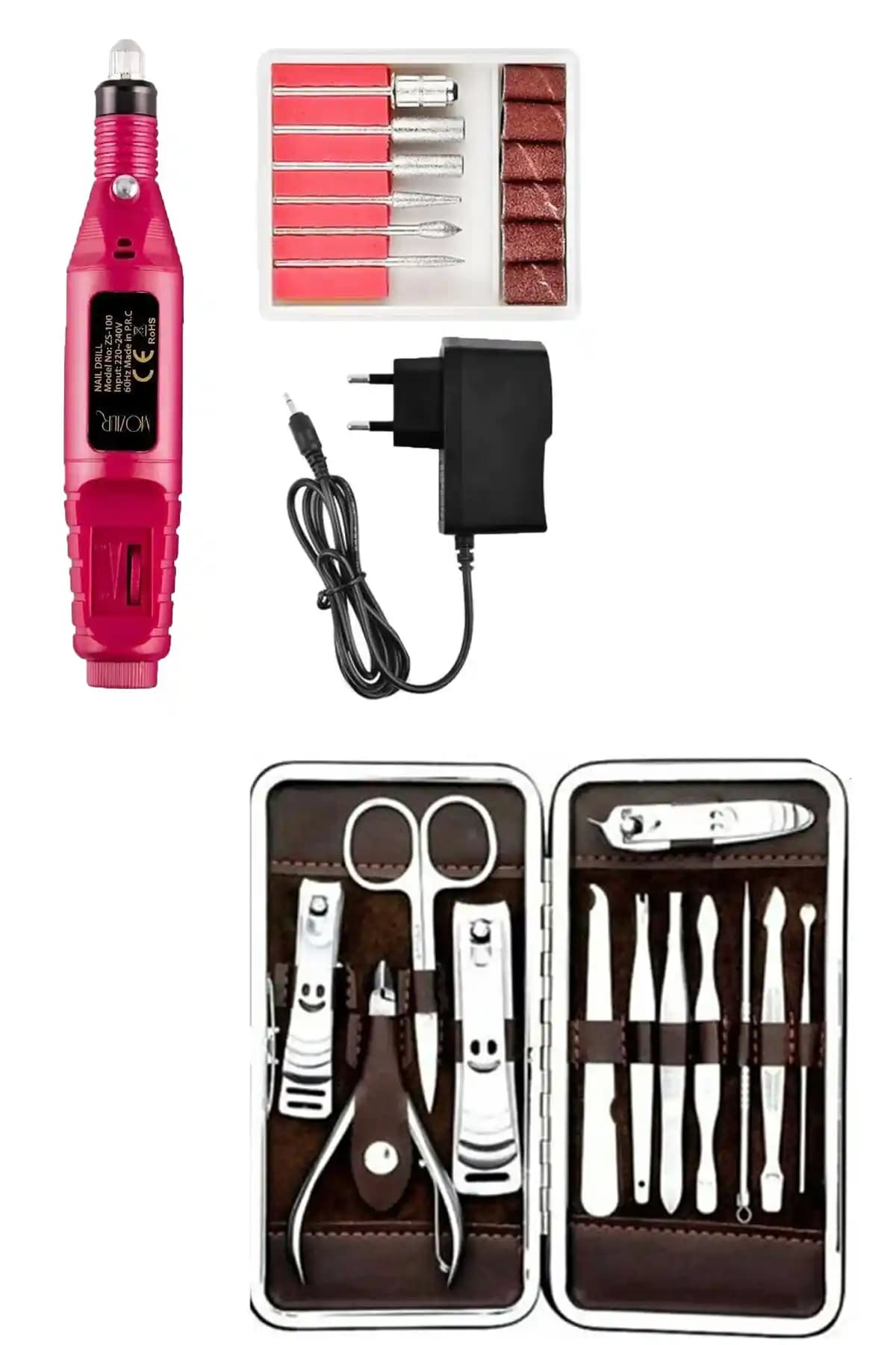 Riddex 12 Parça Çantalı Manikür ve Pedikür Seti: Ev ve Seyahat İçin Pratik Bakım Çözümü