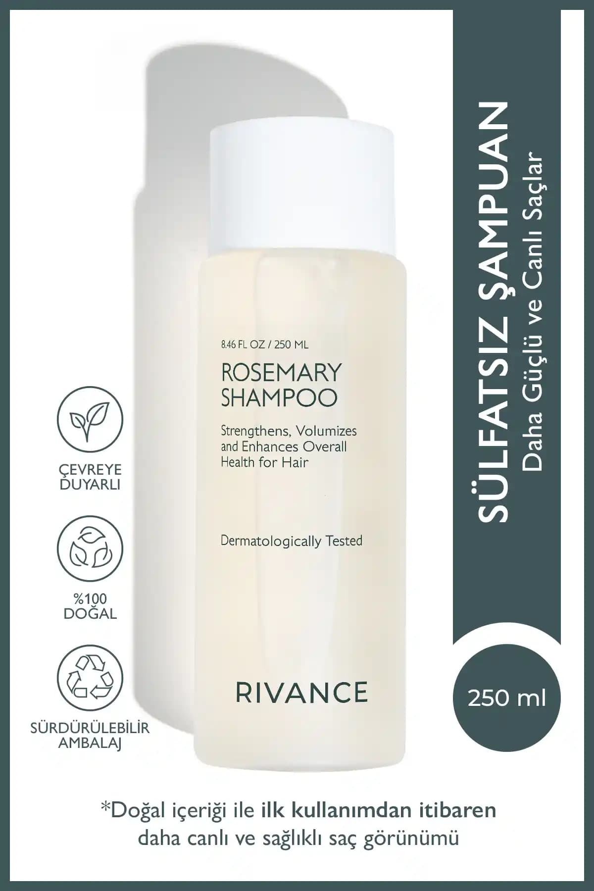 Rivance Saç Dökülme ve Yağlanma Karşıtı Güçlendirici Doğal Şampuan Özellikleri ve Faydaları