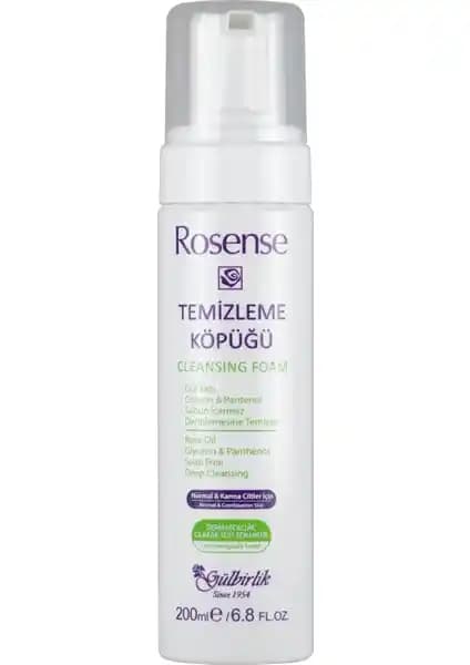 Rosense Gül Özlü Yüz Temizleme Köpüğü: Doğal ve Etkili Cilt Temizliği Çözümü