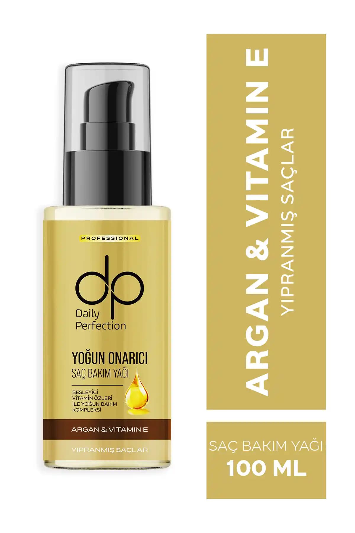 Saç Sağlığını Artıran Doğal İçerikli dp Daily Perfection Saç Bakım Yağı Özellikleri