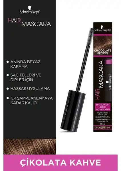 Schwarzkopf Saç Maskarası Çikolata Kahve: Kalıcı ve Doğal Görünüm Sağlayan Ürün