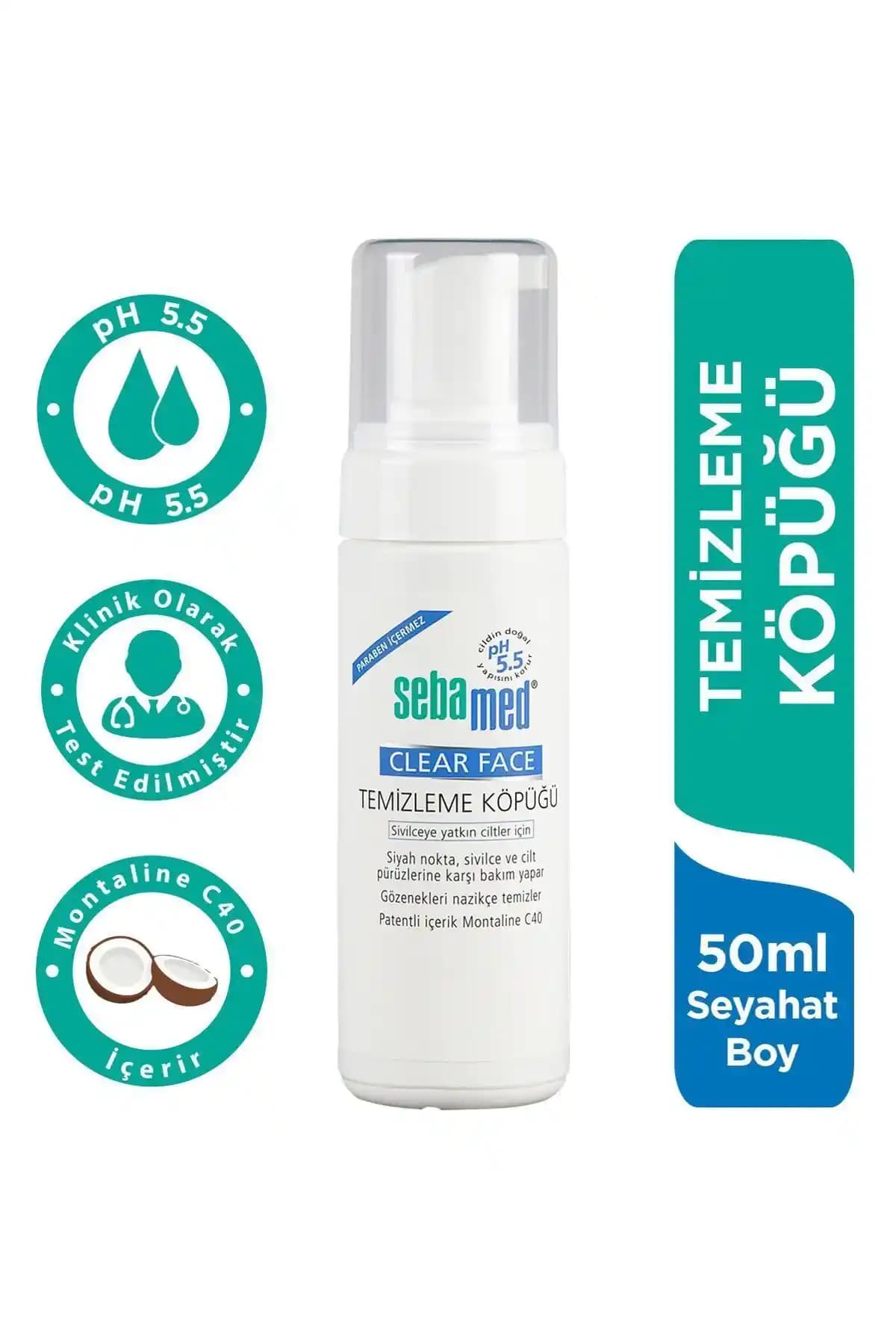 Sebamed Clear Face Yüz Temizleyici Köpük: Hassas ve Yağlı Ciltler İçin Güvenilir Temizlik Çözümü