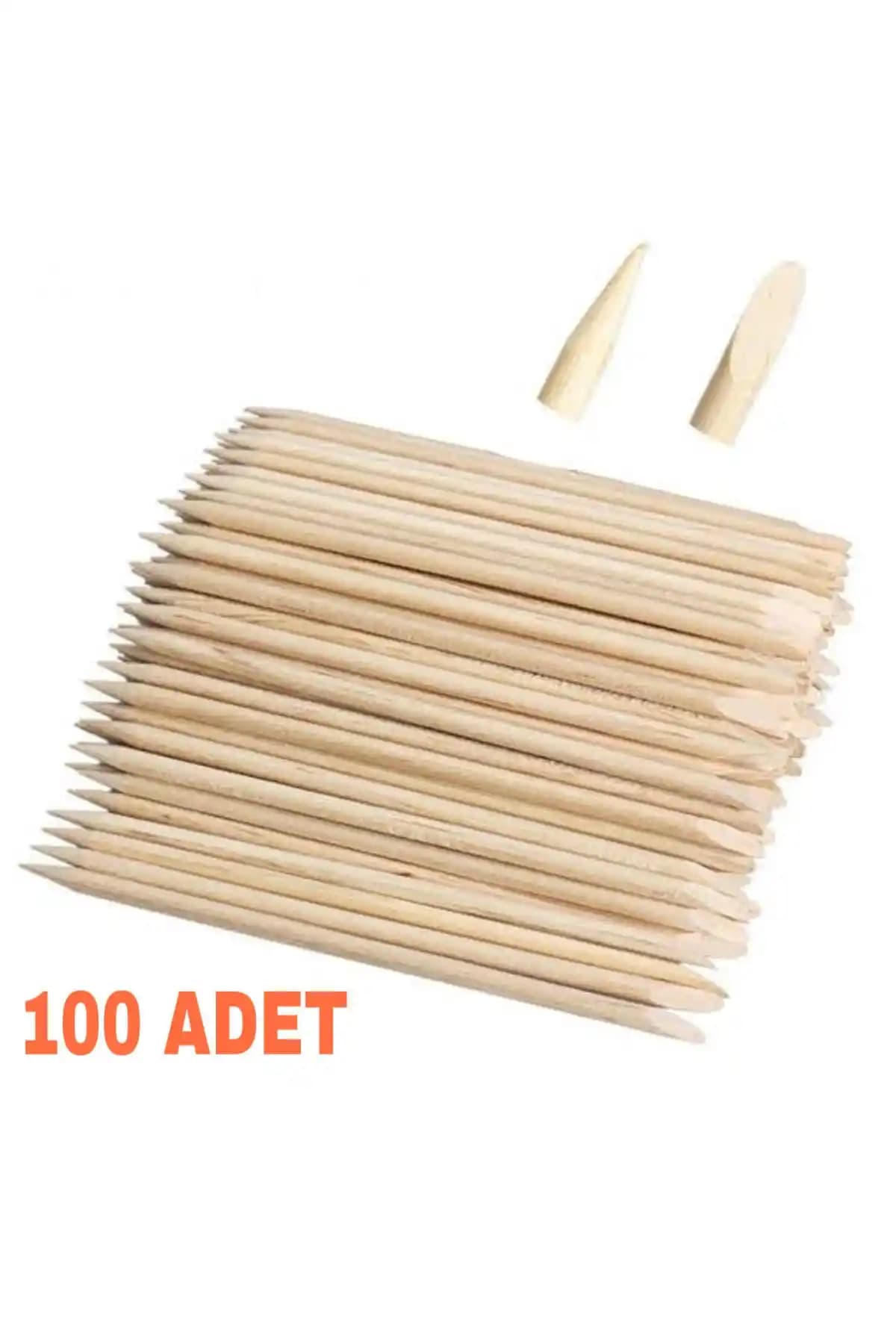 SİNKA 100'lü Ahşap Manikür Çubuğu Doğallık ve Hijyen İçin Güvenilir Tercih