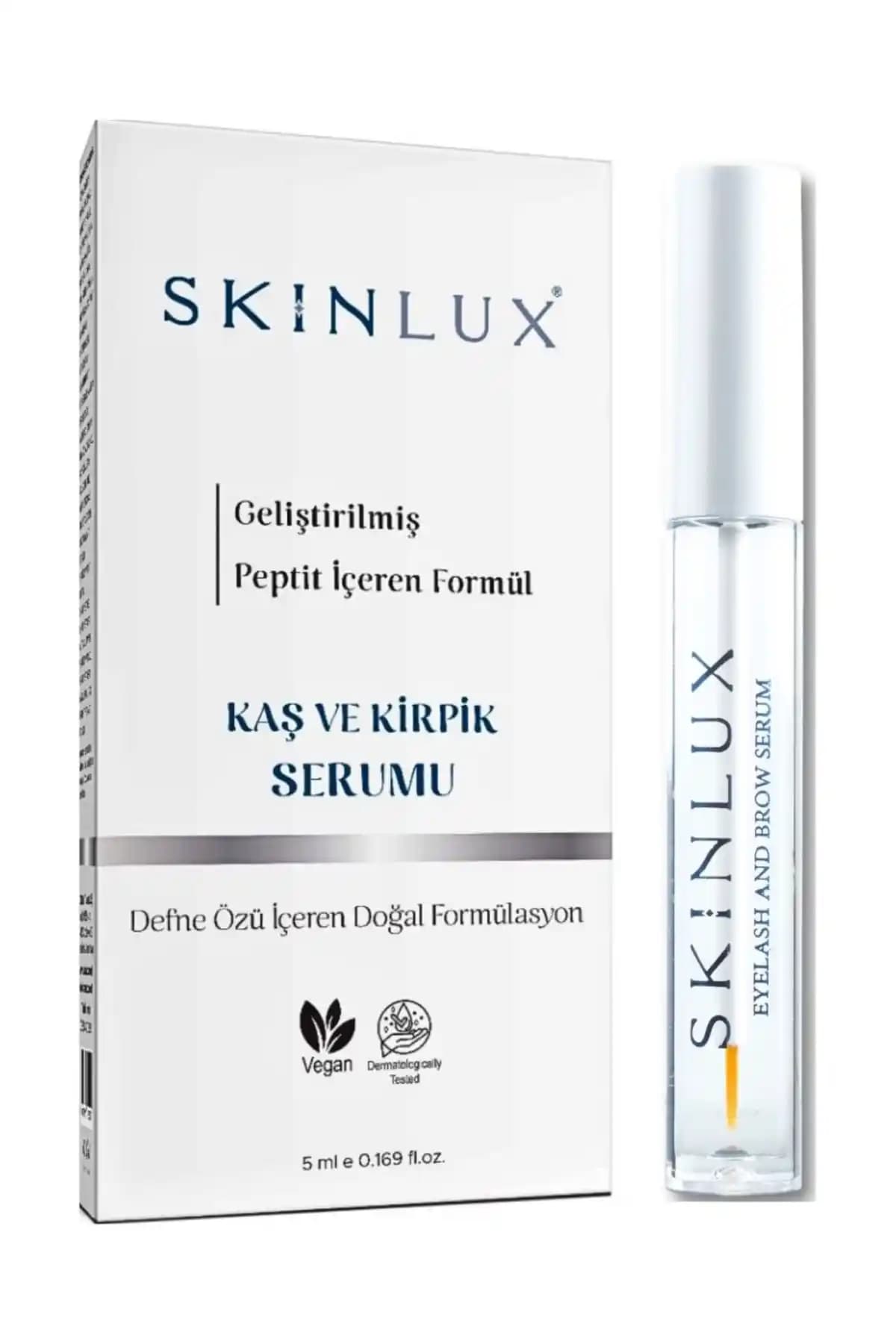 SKINLUX Kaş ve Kirpik Serumu: Güçlü ve Sağlıklı Bakım İçin Doğal Çözüm