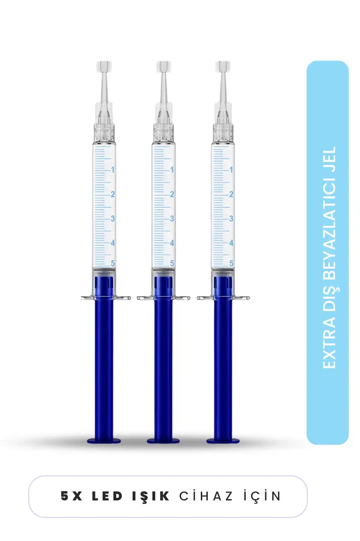 Smileshop Yedek 3 Adet Diş Beyazlatma Jeli Seti Türkiye Menşeli Pratik Uygulama