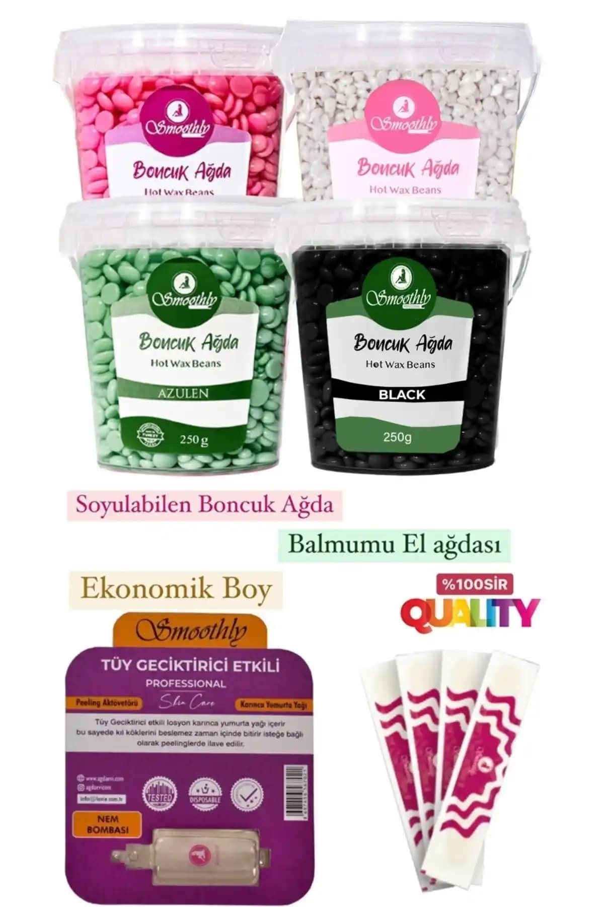 Smoothly Ağda Seti Profesyonel ve Ev Kullanımı İçin Geniş İçerikli Çözüm