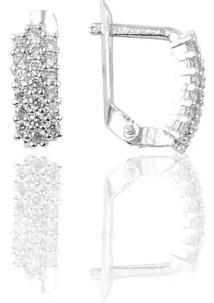 Söğütlü Silver Kadın Beyaz J Şekilli Zirkon Taşlı 925 Ayar Gümüş Küpe Özellikleri ve Kullanım Alanları