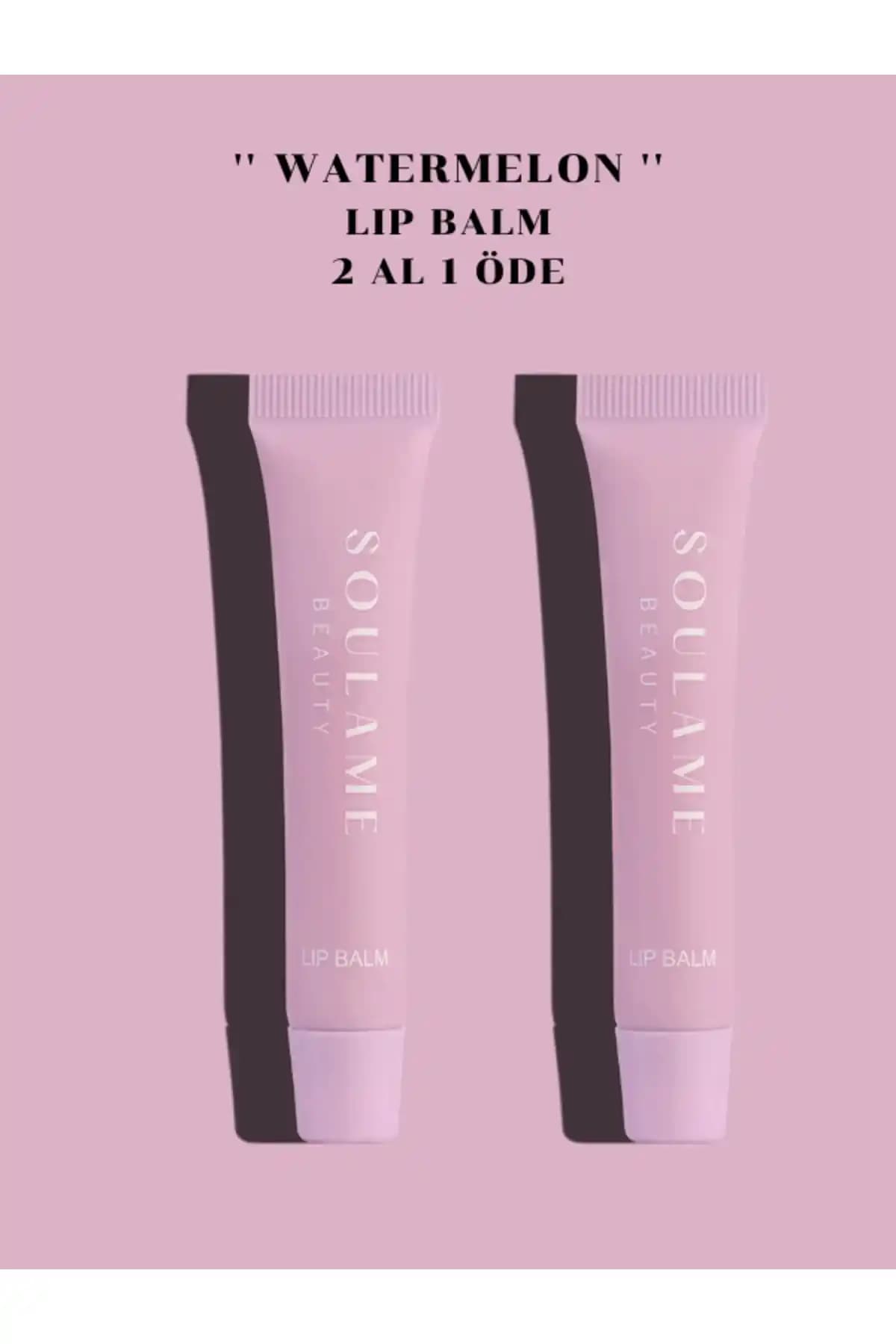 SouLame Beauty Watermelon Lip Balm: Nemlendiren ve Parlatan Dudak Bakım Ürünü