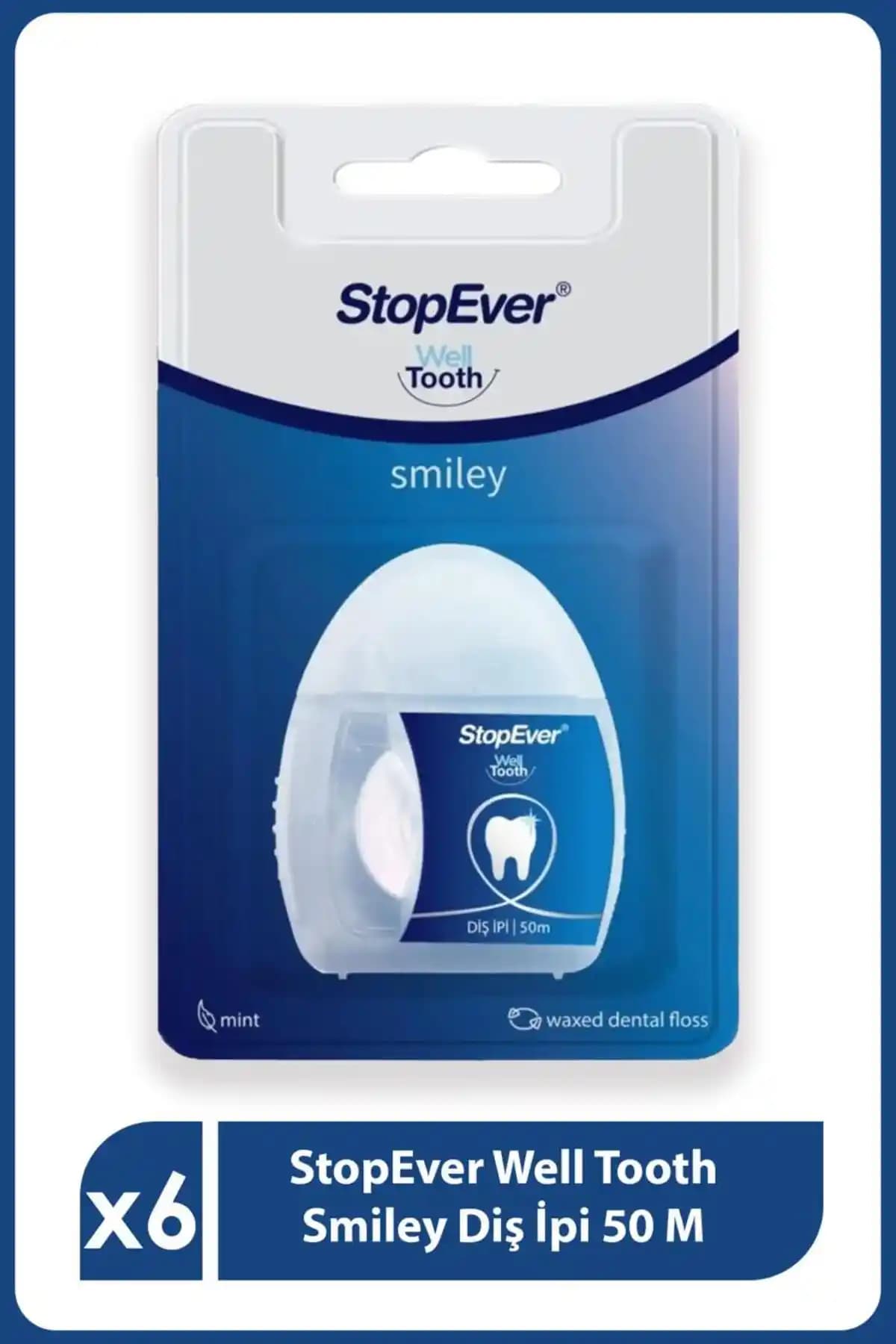StopEver Well Tooth Smiley Diş İpi ile Günlük Ağız Bakımında Etkili Temizlik Çözümü