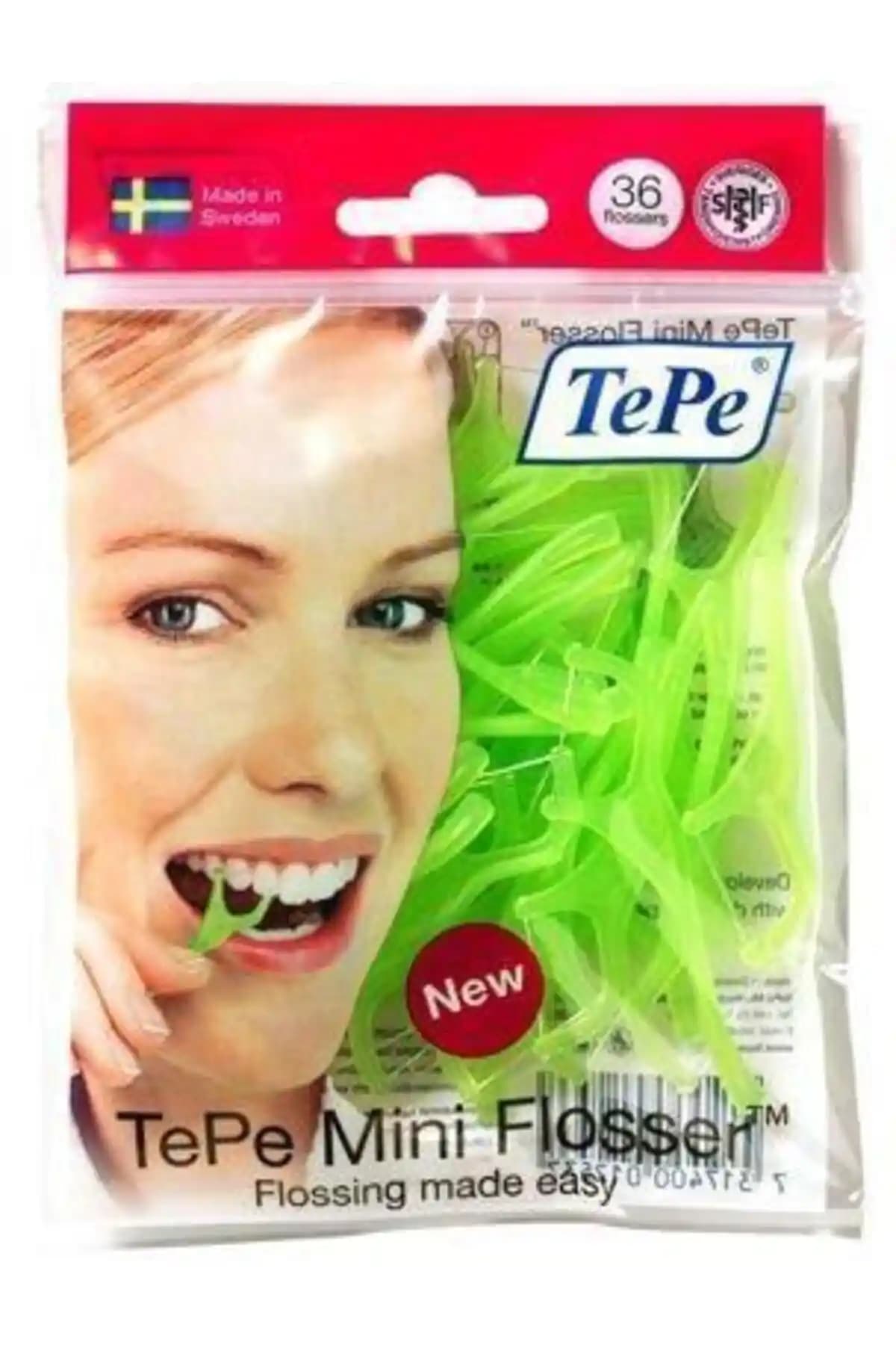 TePe Mini Flosser Çatallı 36'lı Diş İpi Sağlıklı Ağız Bakımı İçin Uygun Bir Çözüm