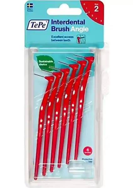 Tepe Saplı Orta Sertlikte Kırmızı Arayüz Diş Fırçası Günlük Ağız Hijyeni İçin Yenilikçi Çözüm