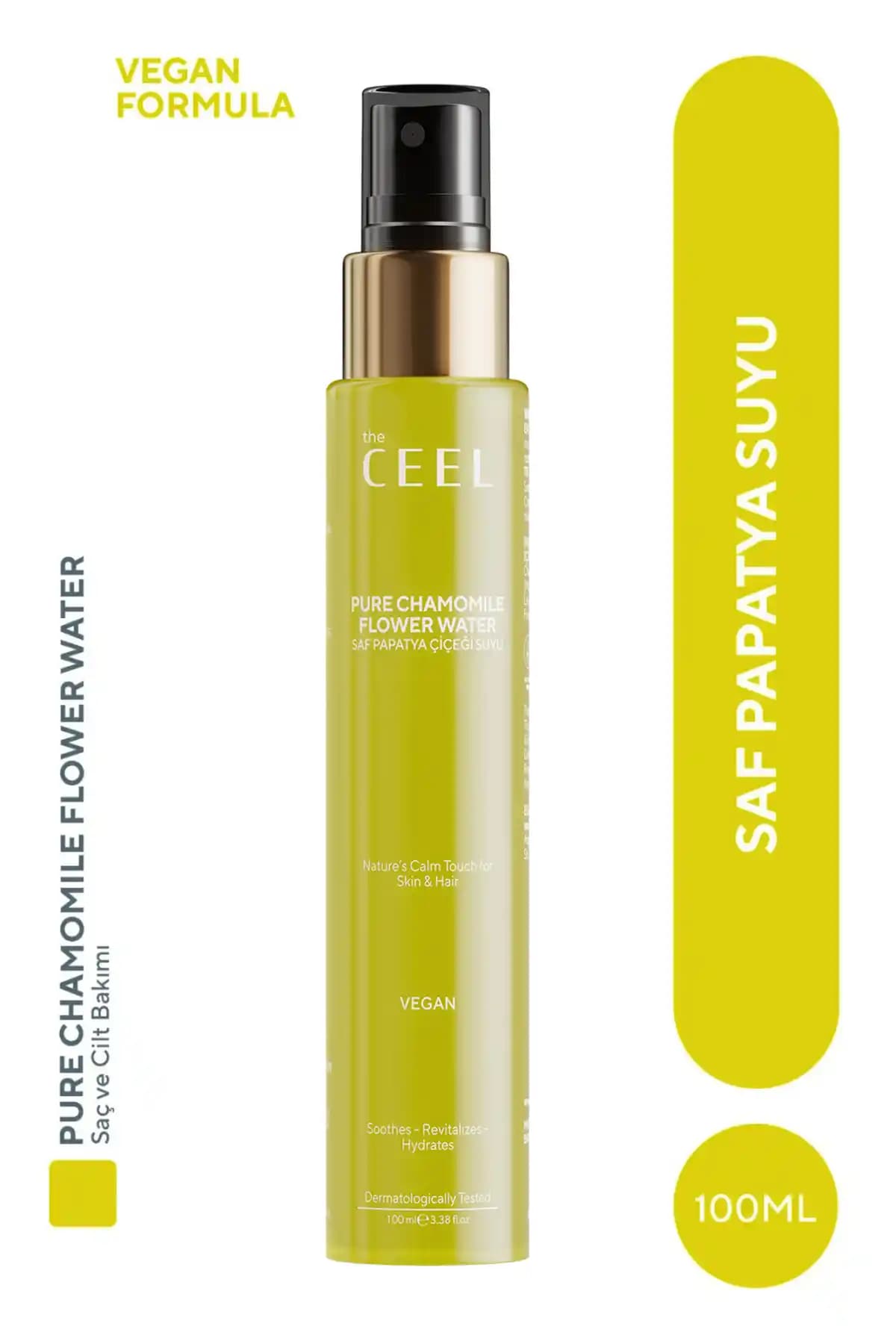 The Ceel Saf Papatya Suyu ile Doğal Saç Bakımı ve Parlaklık Artışı