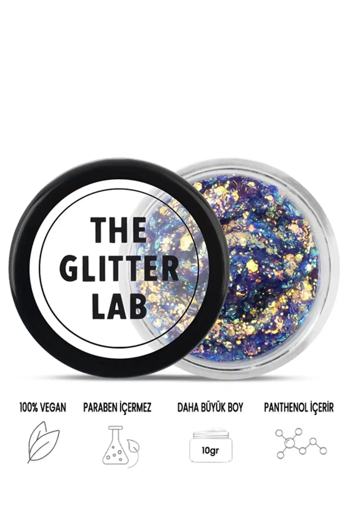 The Glitter Lab Jel Formlu Parlak Glitter Radiant Orchid ile Çarpıcı Makyaj Deneyimi