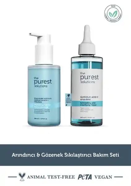 The Purest Solutions Cilt Bakım Seti: Tüm Cilt Tipleri İçin Doğal ve Etkili Çözüm